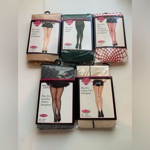 Plus size Mystery 3pack of Music legs tights (1592)